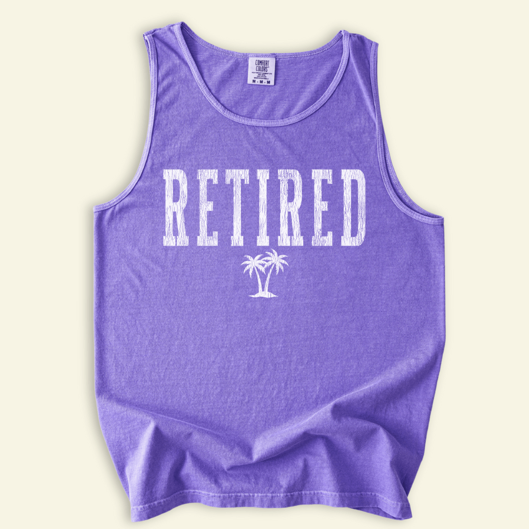 Varsity Retired Distressed Tank