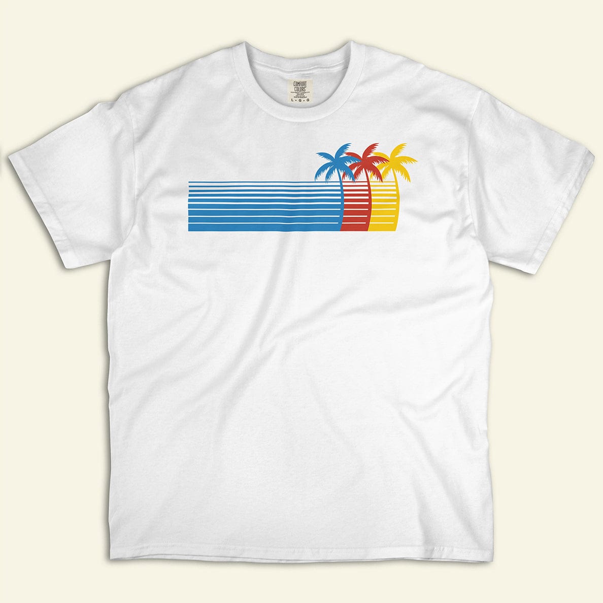 Streaking Palms Tee