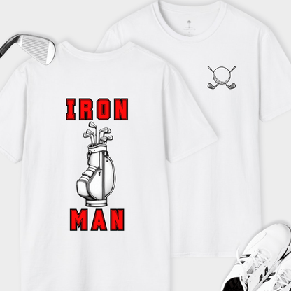 Iron Man Back Print | T Shirt