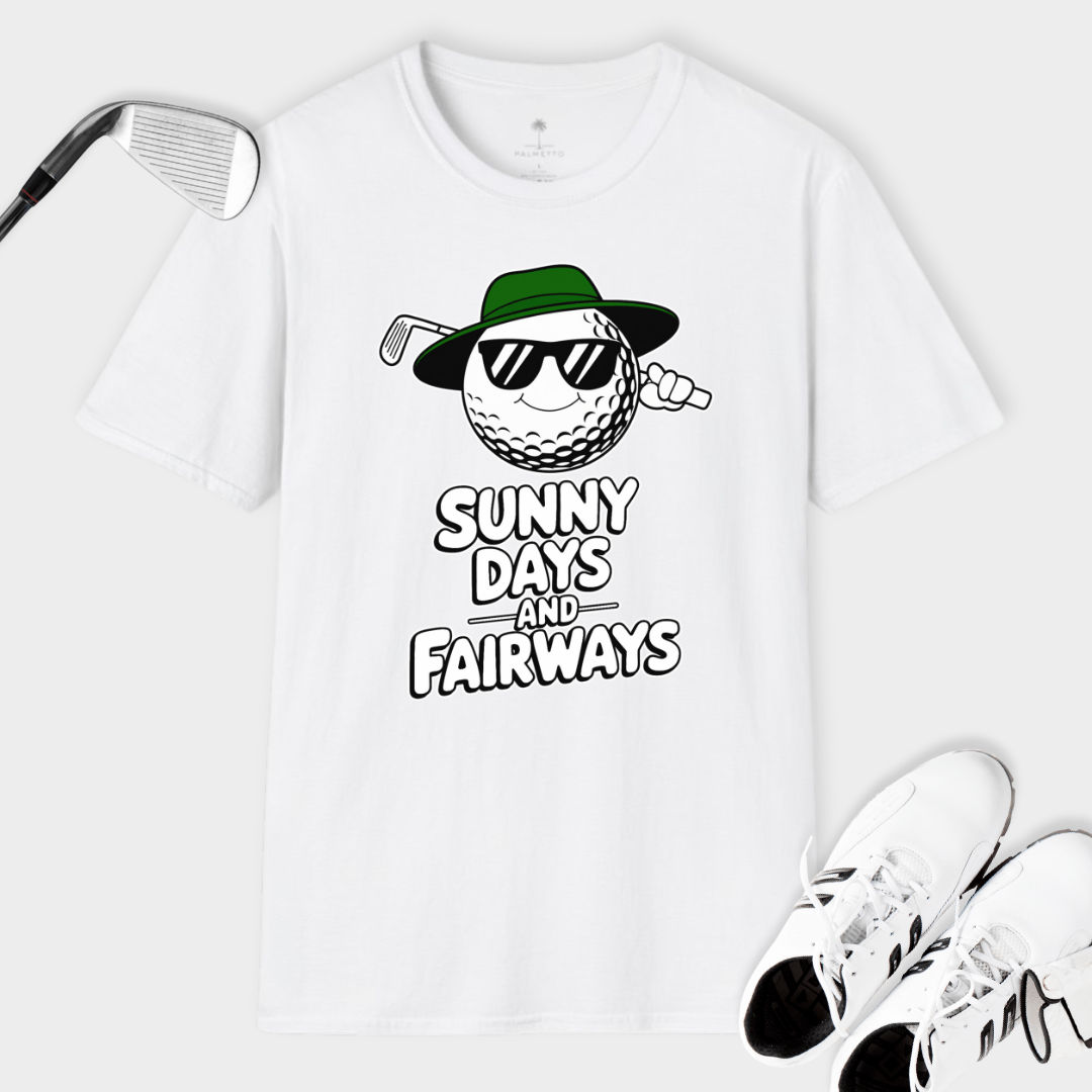 Sunny Days & Fairways | T Shirt