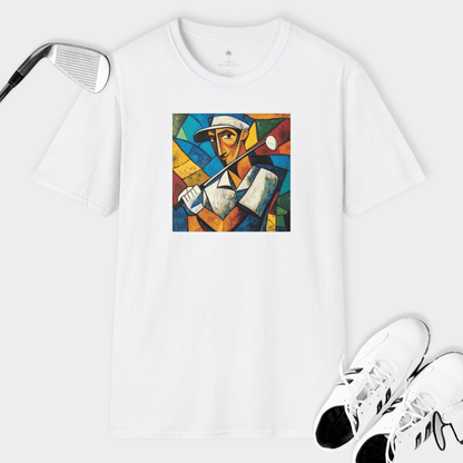 Modern Art Golfer | T Shirt