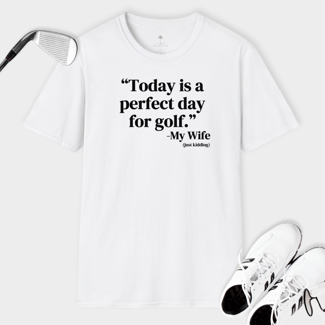 Today Is A Perfect Day For Golf | T Shirt