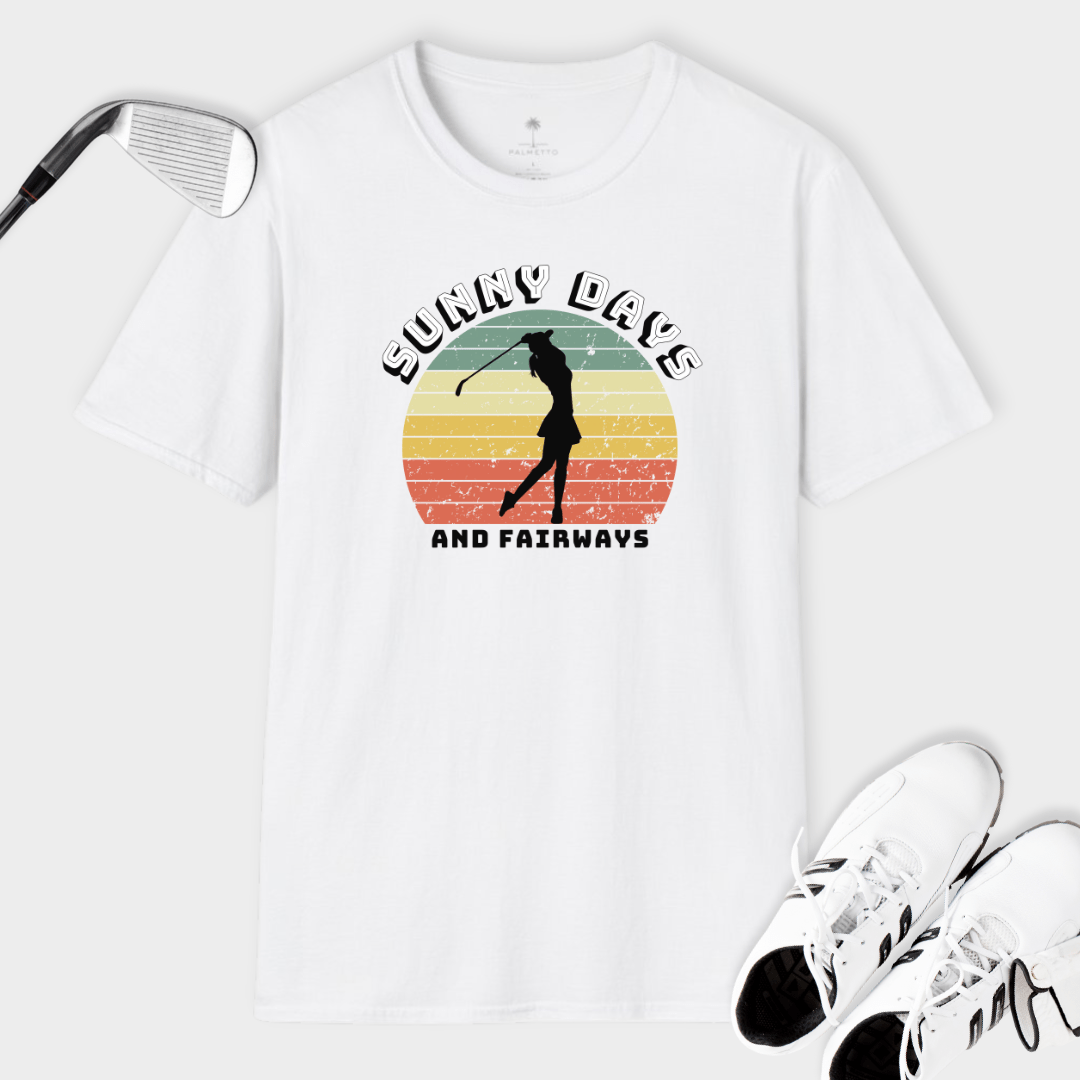 Sunny Days And Fairways W | T Shirt