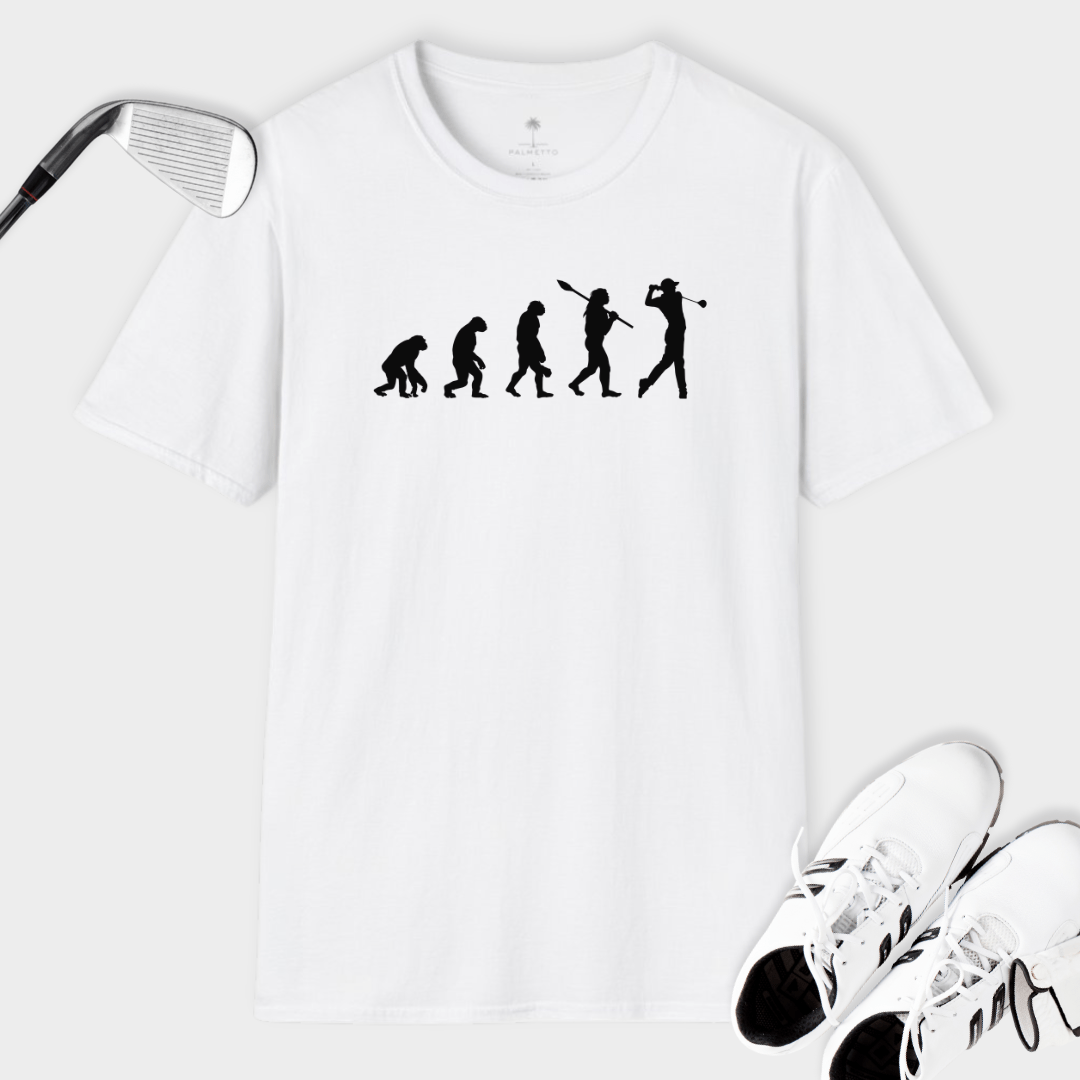 Golfer Evolution M | T Shirt