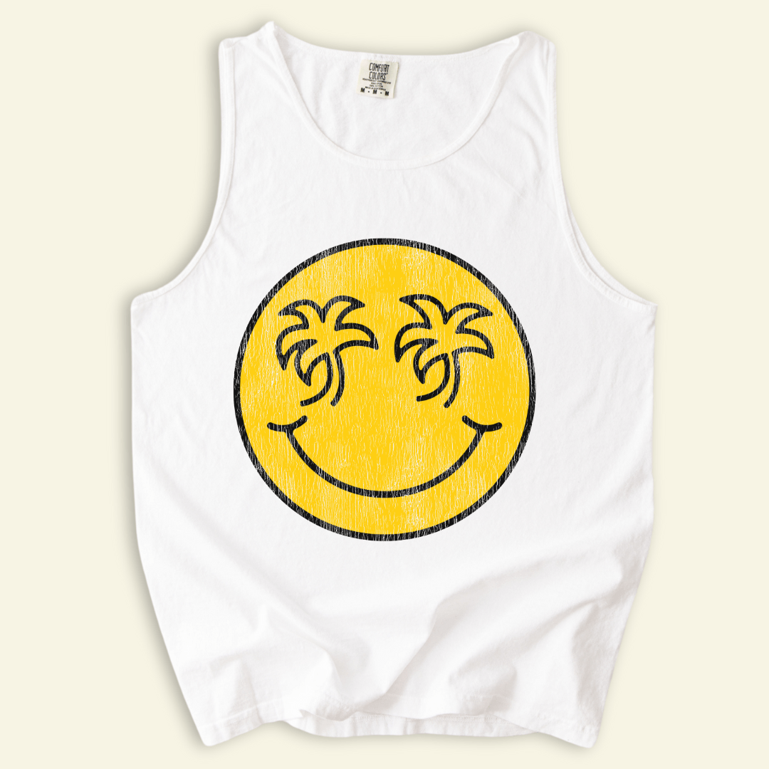 Beach Chill Distressed Tank