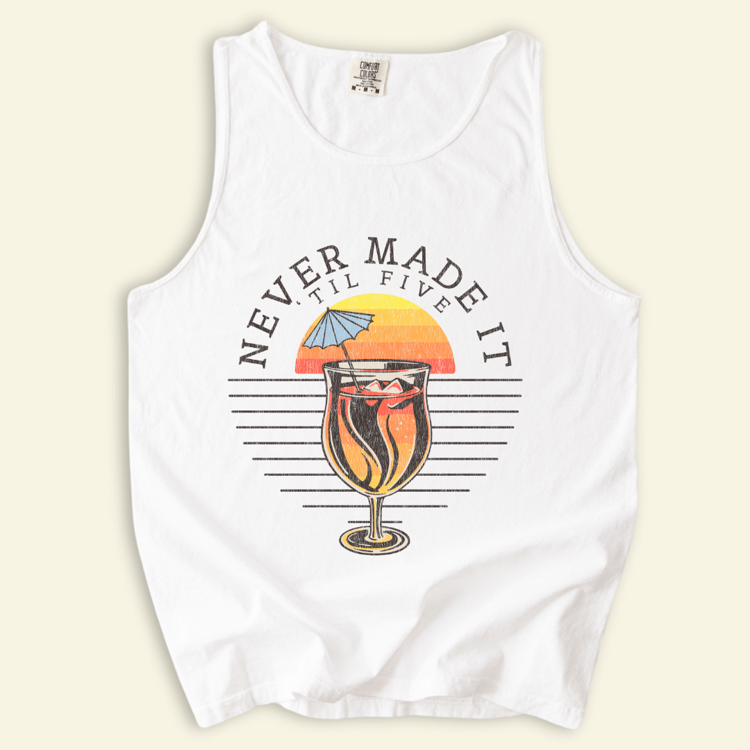 Early Pour Distressed Tank