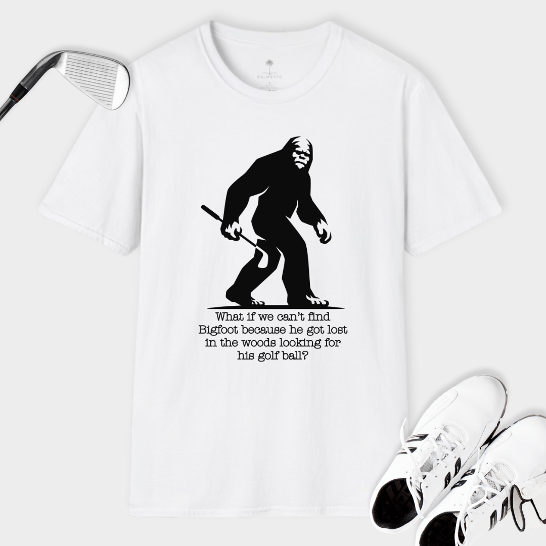 Bigfoot Lost In The Woods | T Shirt