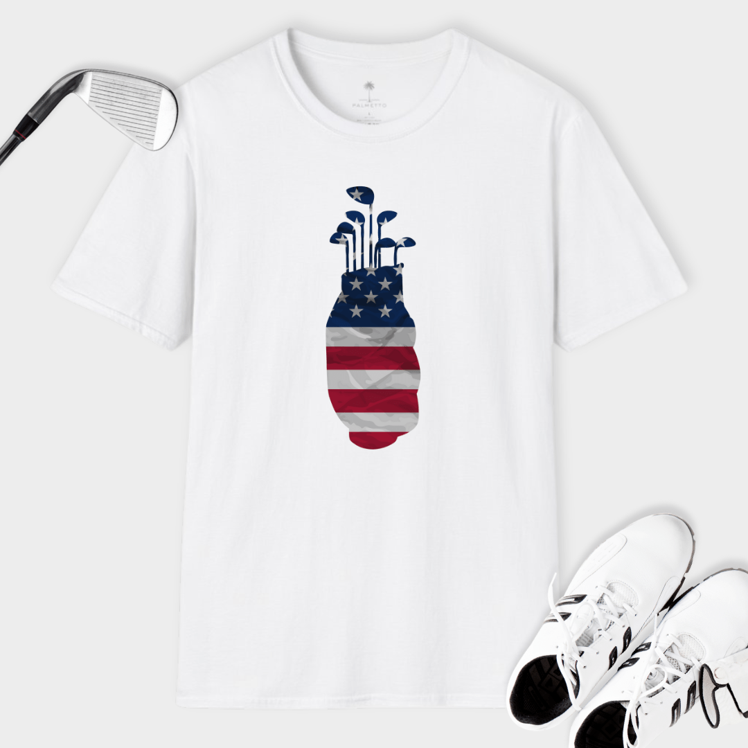 USA Golf Bag | T Shirt