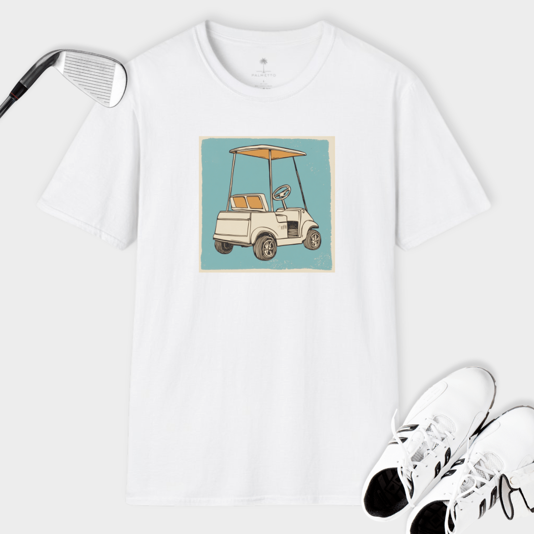 Golf Cart Print | T Shirt