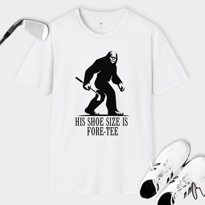 Bigfoot Shoe Size Fore-Tee | T Shirt