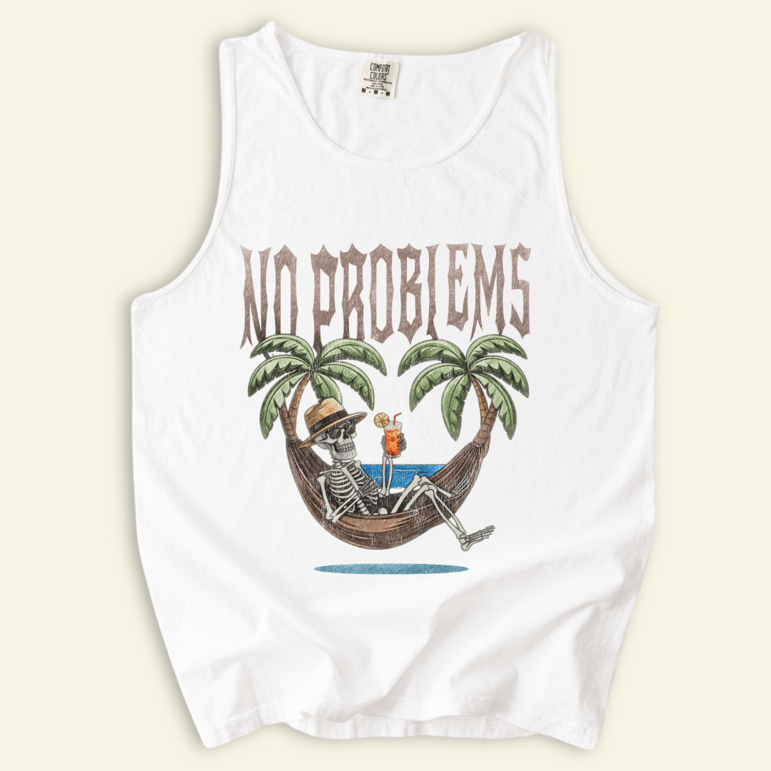 Forever Off Duty Distressed Tank