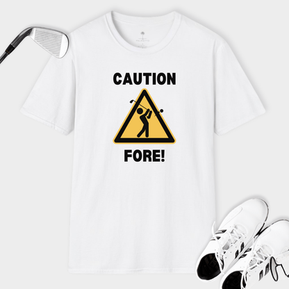 Caution FORE! | T Shirt