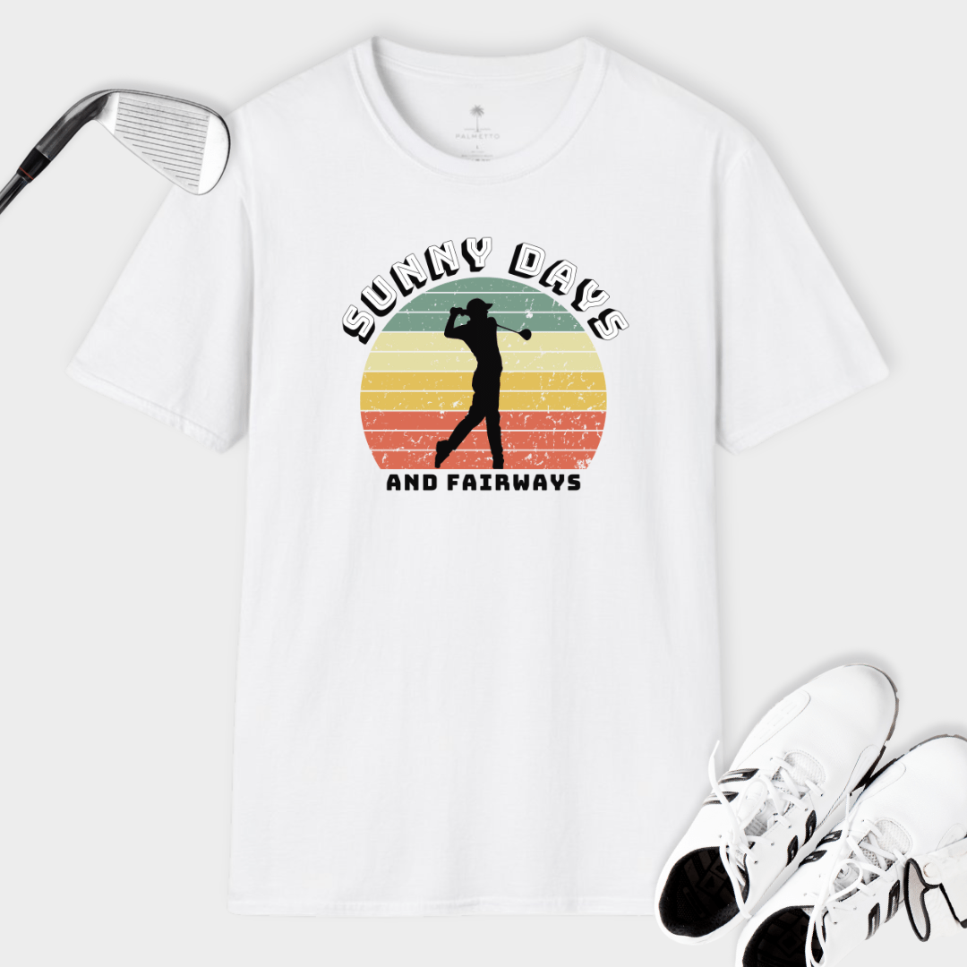 Sunny Days And Fairways M | T Shirt